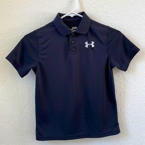 {Under Armour} Black Polo Shirt